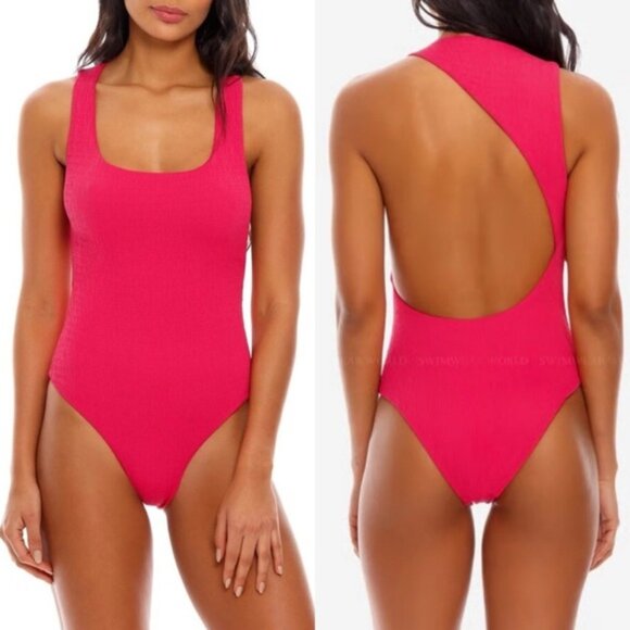 NWT Agua Bendita Leti Antiq Pink One Piece Swimsuit - Picture 12 of 12